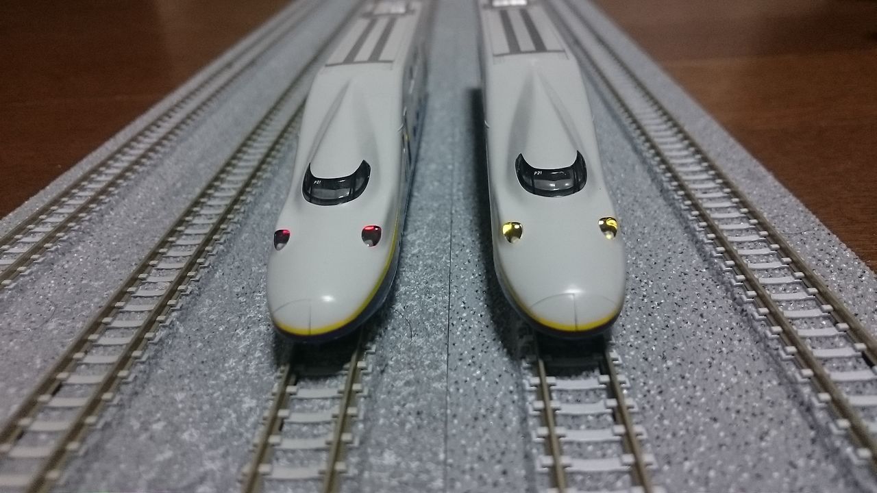 kato e4系東北・上越新幹線MAX : Sky blue車両センター