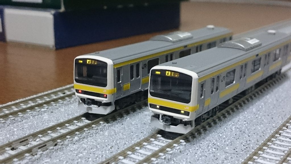 kato 209系500番台(PS28搭載)中央・総武緩行線 : Sky blue車両センター