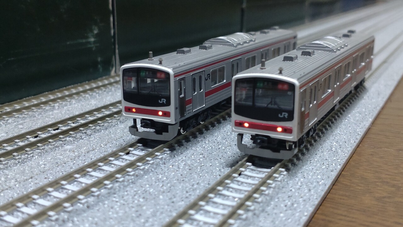 kato 京葉線205系(京葉線色) : Sky blue車両センター