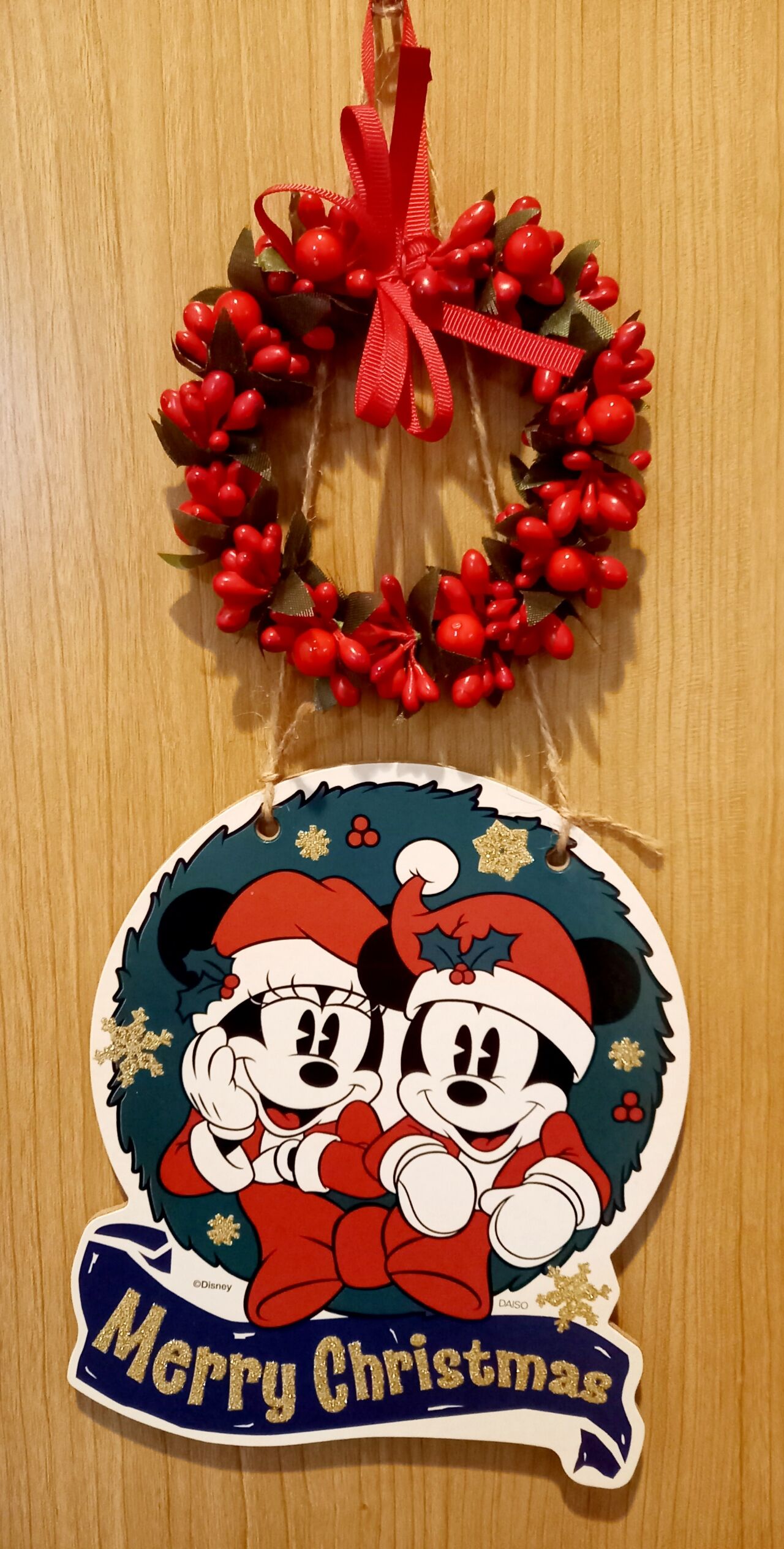 クリスマスリースなどなど ときどきお泊りディズニー 都内から