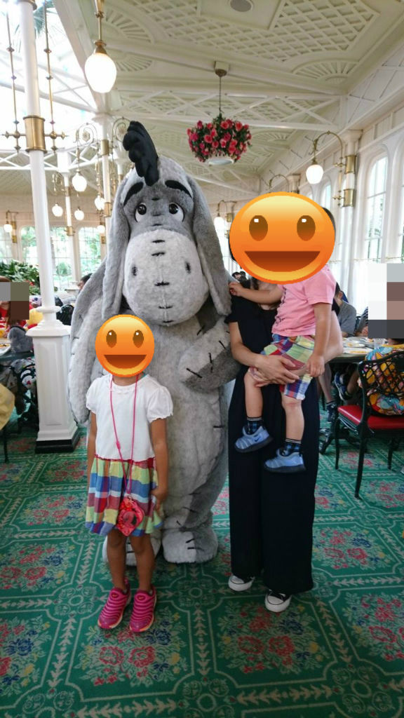 17年8月 ディズニーランド クリスタルパレス ときどきお泊りディズニー 都内から
