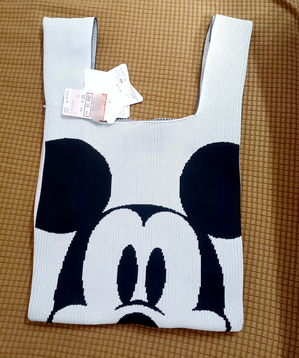 えるも　新品　2枚セット　ミッキードナルド　ニット　L しまむら　インスタ ディズニー×しまむら コラボ ニットが秋冬に！ミッキー