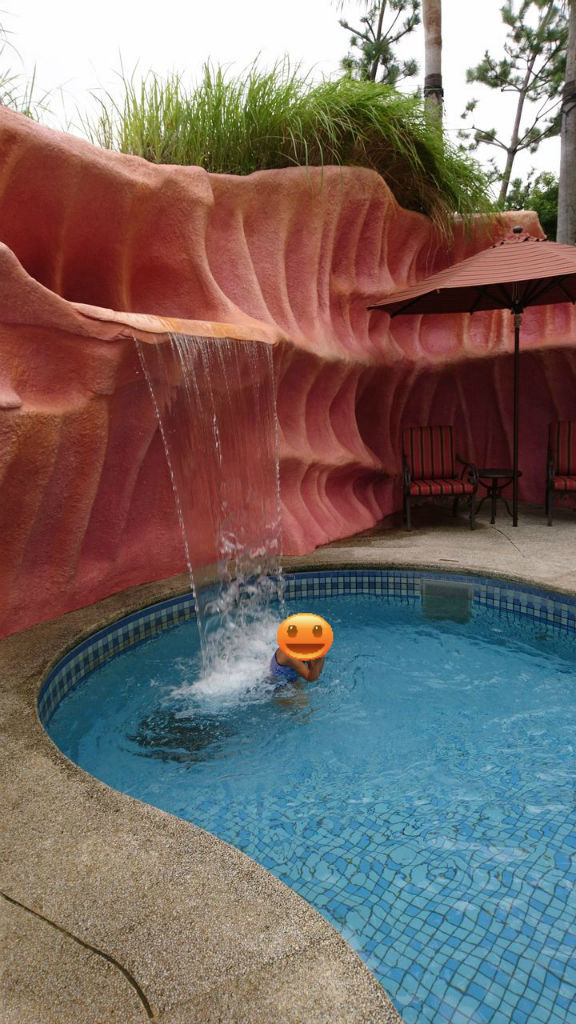 17年8月 ディズニーランドホテル ミスティマウンテンズ プール ときどきお泊りディズニー 都内から