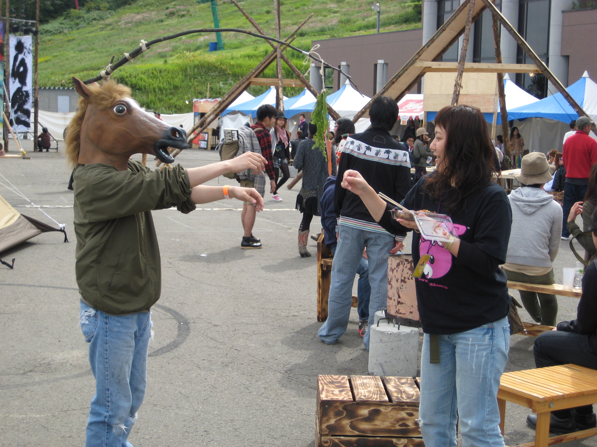 馬ニンジン In Magical Camp 09 札幌ハプニングblog
