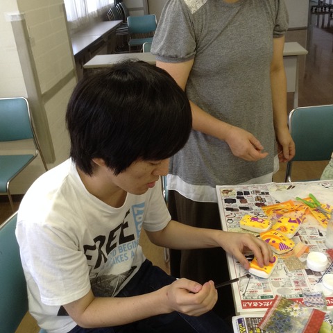デコ石鹸制作2