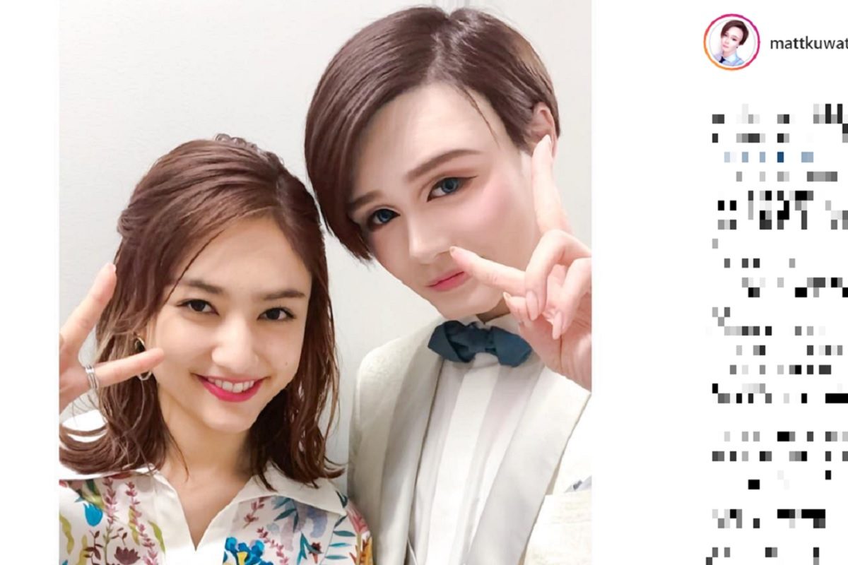 Mattoの顔が 整形やり過ぎやん 加工前 加工後も 芸能人とのツーショットが怖い まとめブログ ましゃましゃ