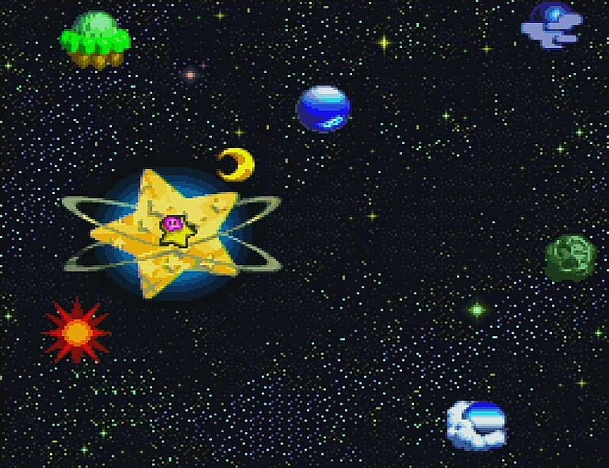 Sfc 星のカービィ スーパーデラックス 水色の笹音