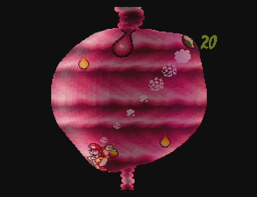 Sfc スーパーマリオ ヨッシーアイランド 水色の笹音