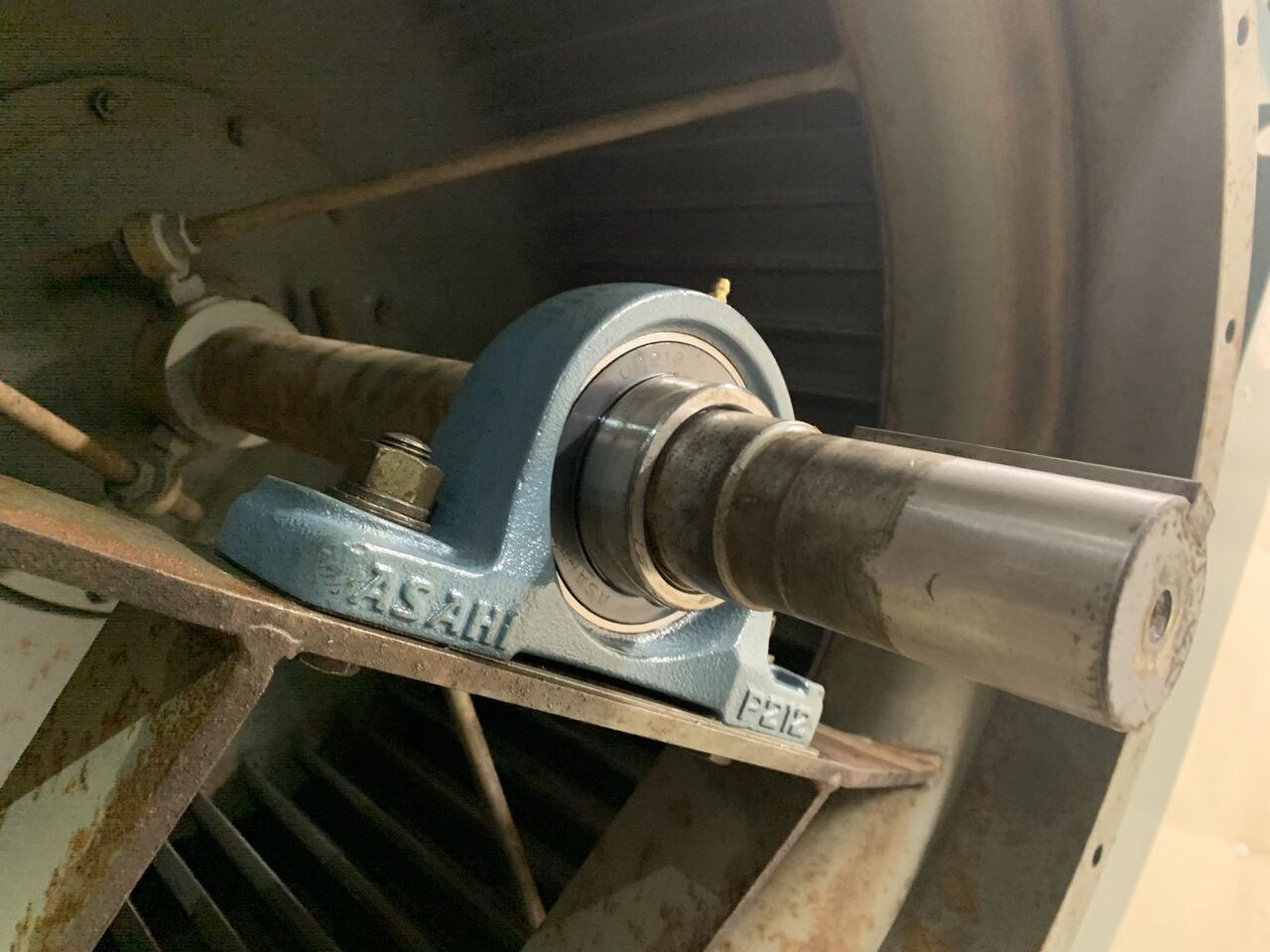 大型給排気ファン分解整備工事 ポンプ工事のプロ集団 有限会社四国アクアサービス 施工実例集