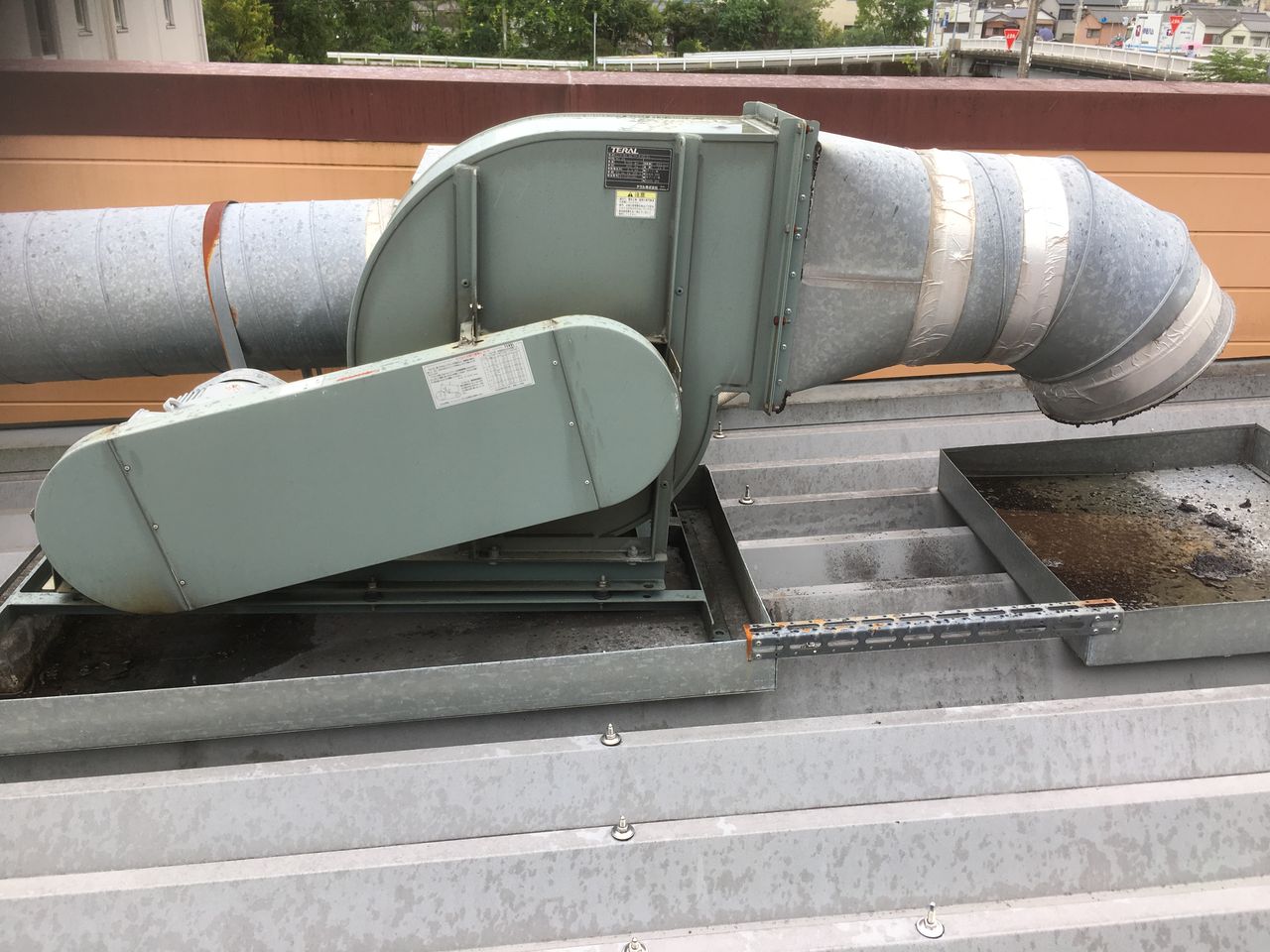 厨房排気用送風機 楽天市場】厨房用 シロッコファンの通販