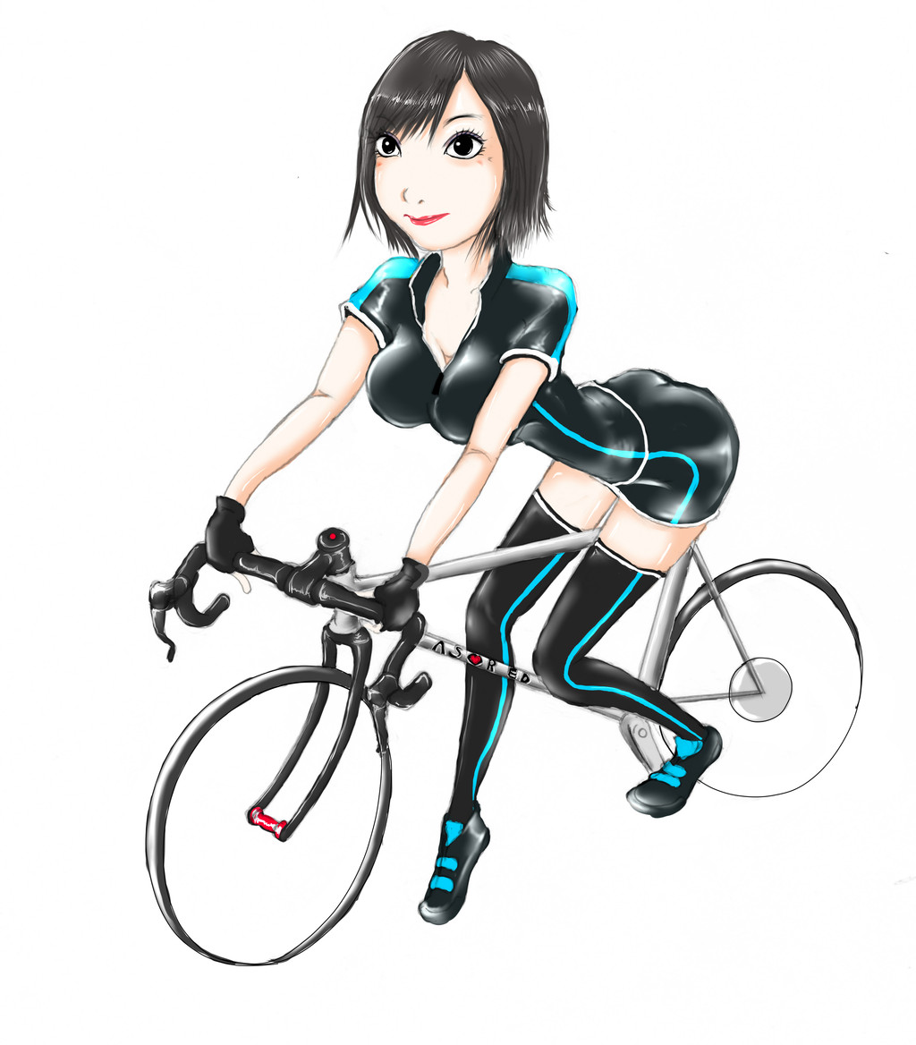自転車のイラスト描きました けいの日記２