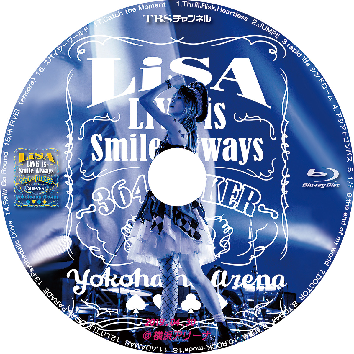 Lisa Live Is Smile Always 364 Joker Tbsチャンネル1 レーベル屋さん