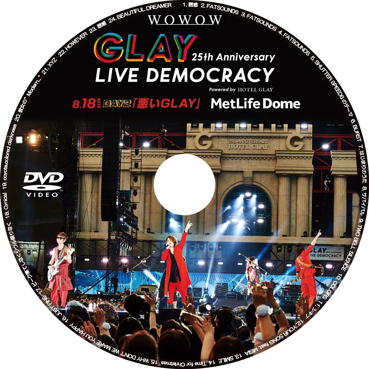 GLAY 25th Anniversary “LIVE DEMOCRACY”