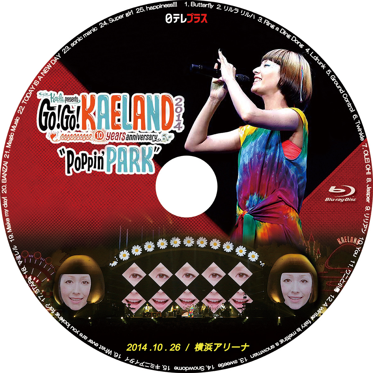 木村カエラ「KAELA presents GO!GO! KAELAND 2014 “Poppin' PARK”」日
