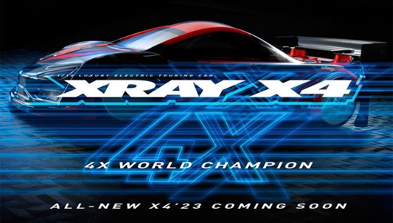 世界チャンピオンマシンXRAY X4 2023予約開始です。 : 真！！やっぱり