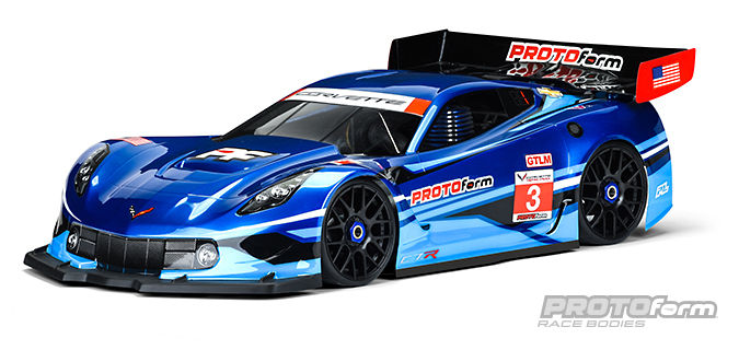 京商インファーノ gt2 1/8 Corvette C7.R ボディ 未塗装 Adult Toy