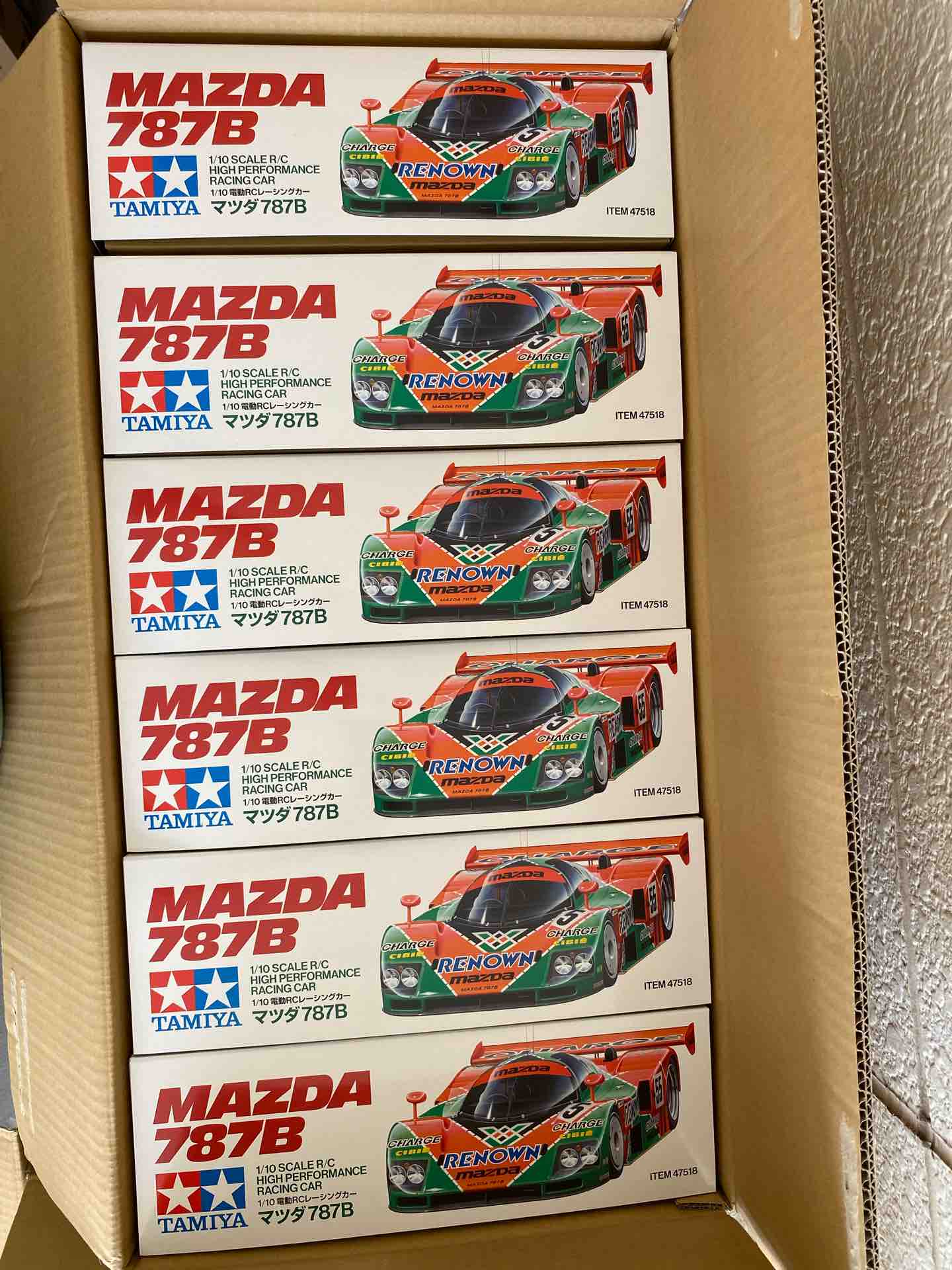 タミヤ　TAMIYA 電動R/C マツダ　787B 47518 未使用未開封品 Tamiya 1/10 Electric RC Car No.218 Mazda 787B Radio Control
