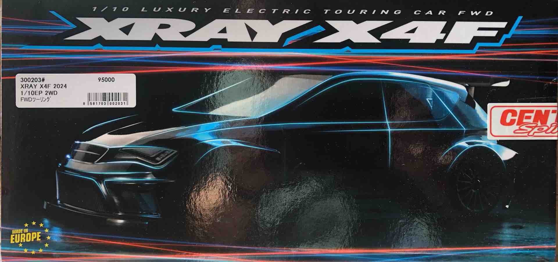 最強のFWDマシン入荷しました。XRAY 300203# XRAY X4F 2024 : 真