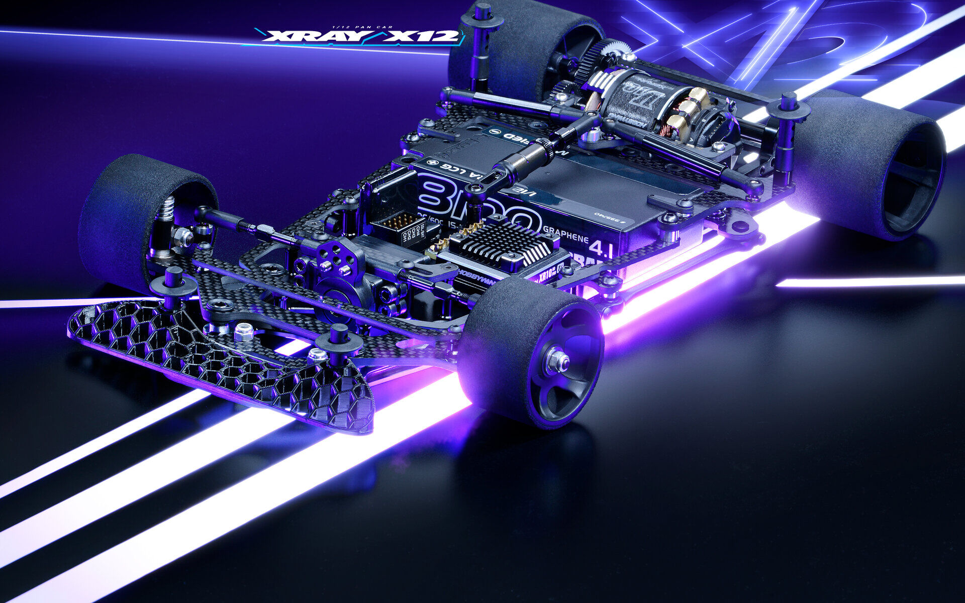 Xray X4-25 1.5アルミシャーシ Xray X4-25 1.5アルミシャーシ Features | XRAY X4'25