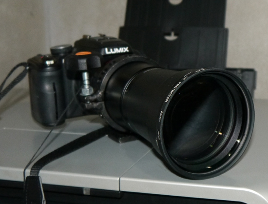 LumixのテレコンDMW-LT55にフィルターを取り付ける : バイオリン