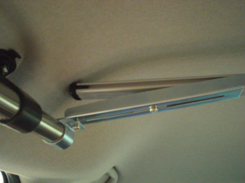 Cwプレマシーにカーメイトのロッドホルダー バイオリン Fiddle も鳥見も楽しいやん