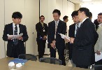 院長佐々木・質疑応答中