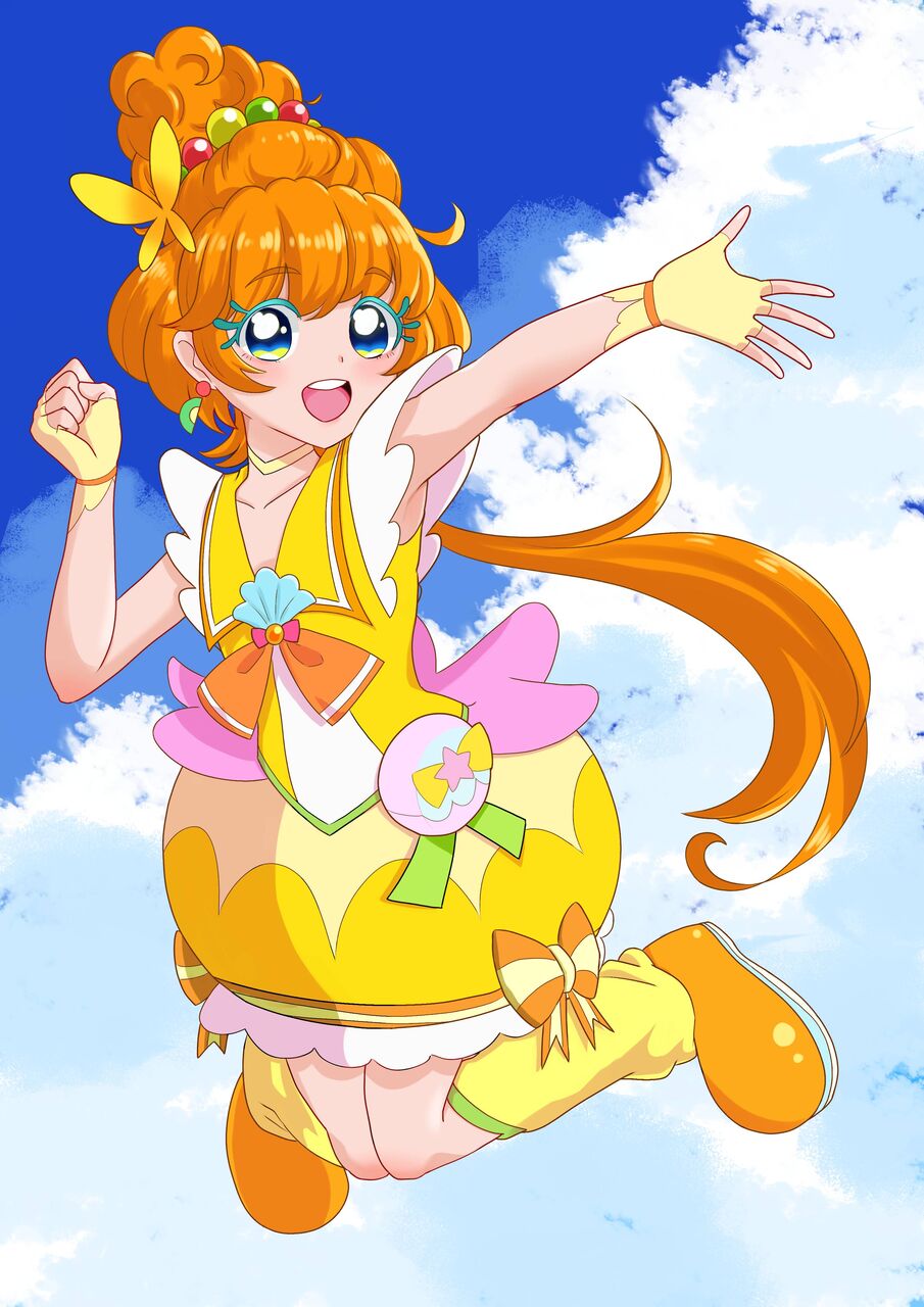 絵 トロピカル ジュ プリキュアのキュアパパイアちゃんの絵描いたｗｗｗｗｗｗｗｗｗｗｗｗｗｗｗｗｗｗｗｗｗｗｗｗｗｗｗｗ スパロボニュース