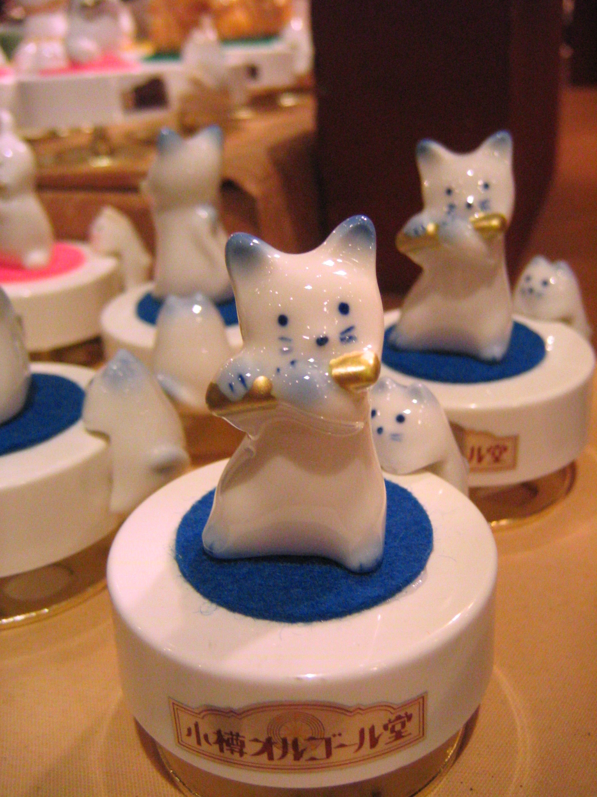 小樽オルゴール堂 招き猫 #オルゴール