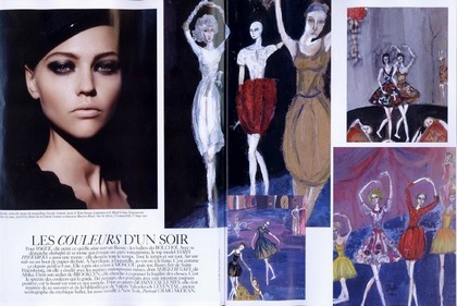 Les Couleurs d'un Soir - Vogue Paris October 2006