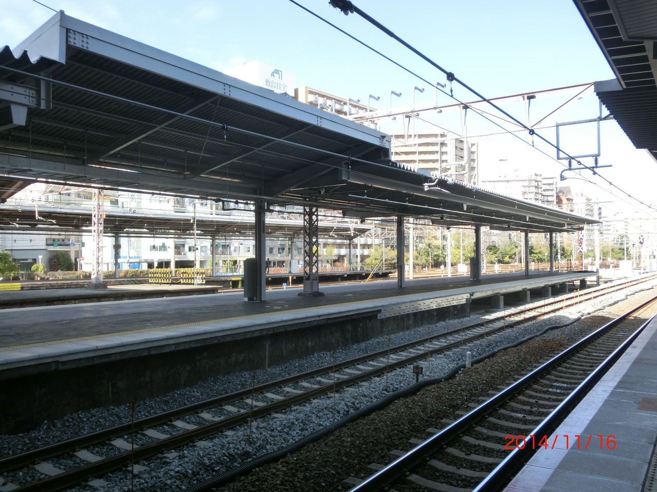 新大阪駅 旧15 16番のりば改装工事 14年11月 Part1 関西のjrへようこそ