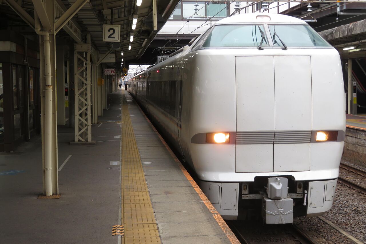 大垣駅で特急しらさぎ 「敦賀行き」 を撮る （車両＆発車標） 【2024年