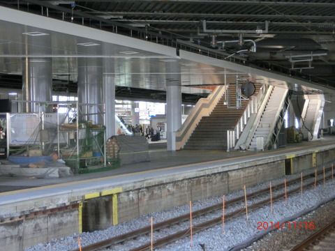 新大阪駅の新13・14番のりば、使用開始は2015年1月18日(日)!JR西日本から公式発表!