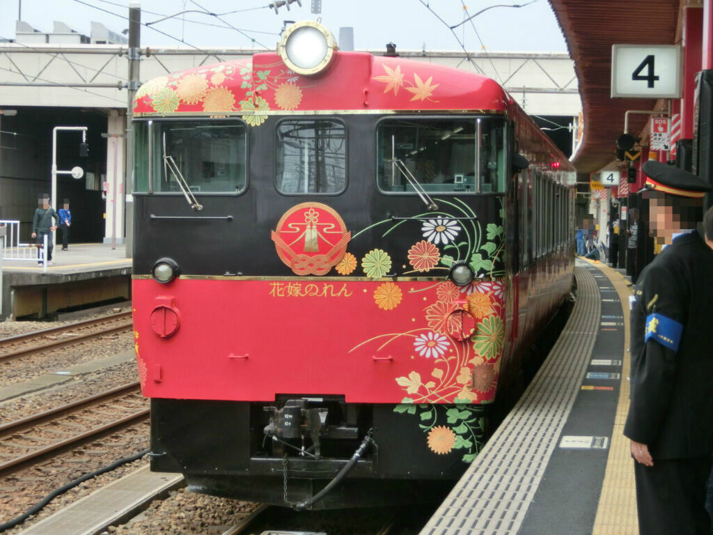 金沢駅で観光列車 花嫁のれん を撮る 15年10月 関西のjrへようこそ