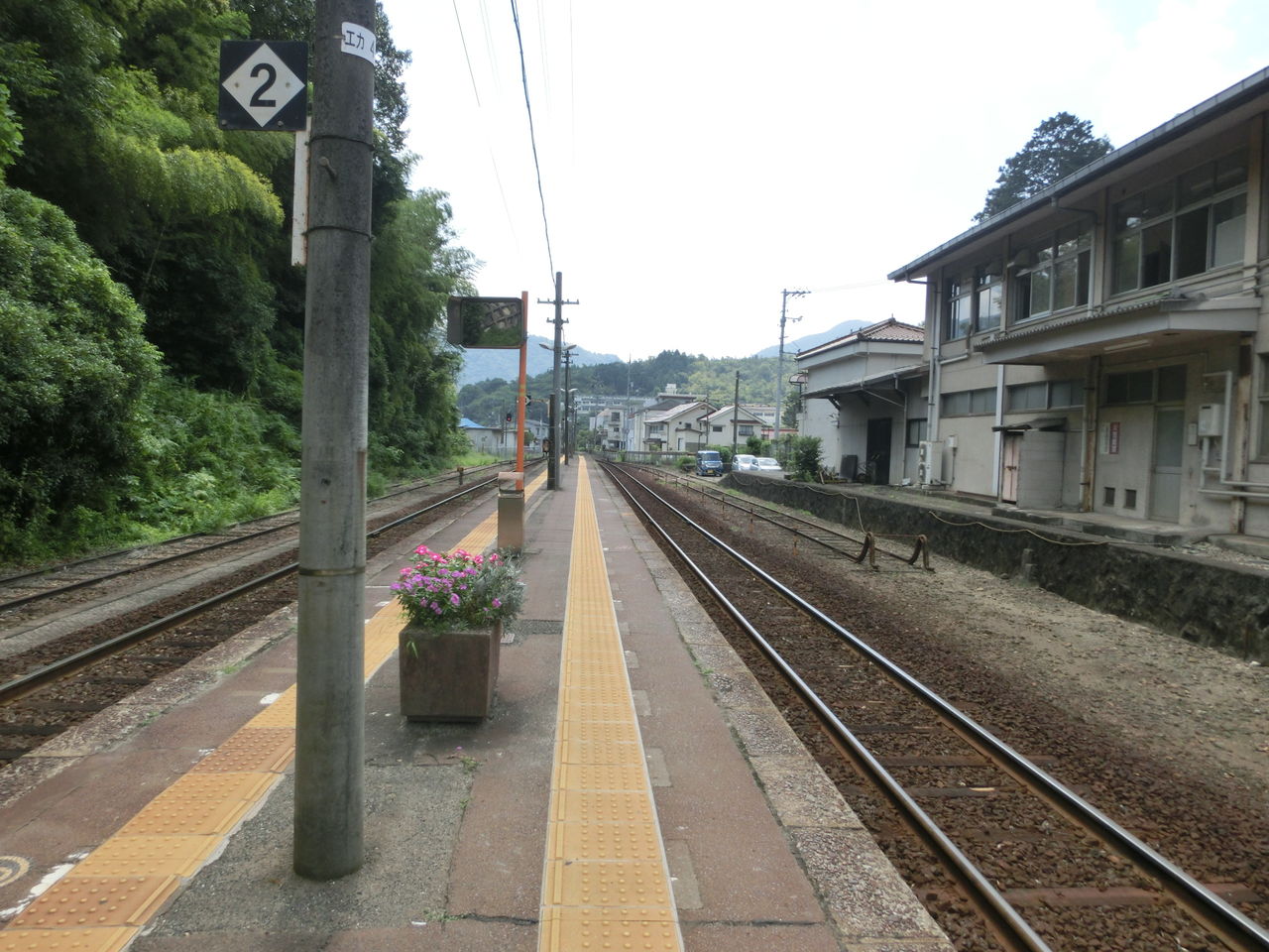 芸備線】 ネコ駅長 「りょうま」 がいる 志和口駅を訪れる （駅舎
