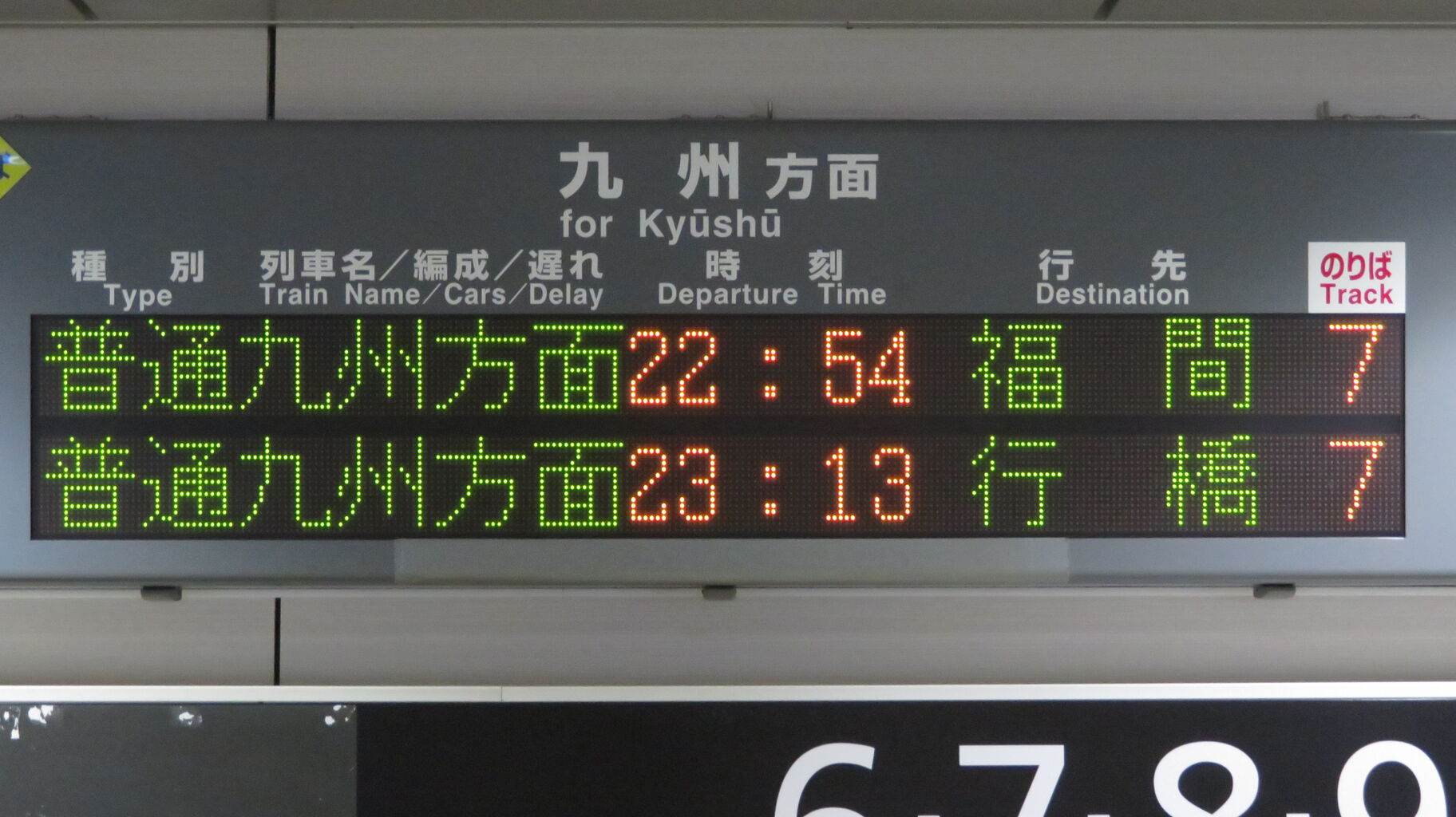 ダイヤ改正で新設 下関駅で 福間行き を撮る 車両 発車標 21年3月 関西のjrへようこそ