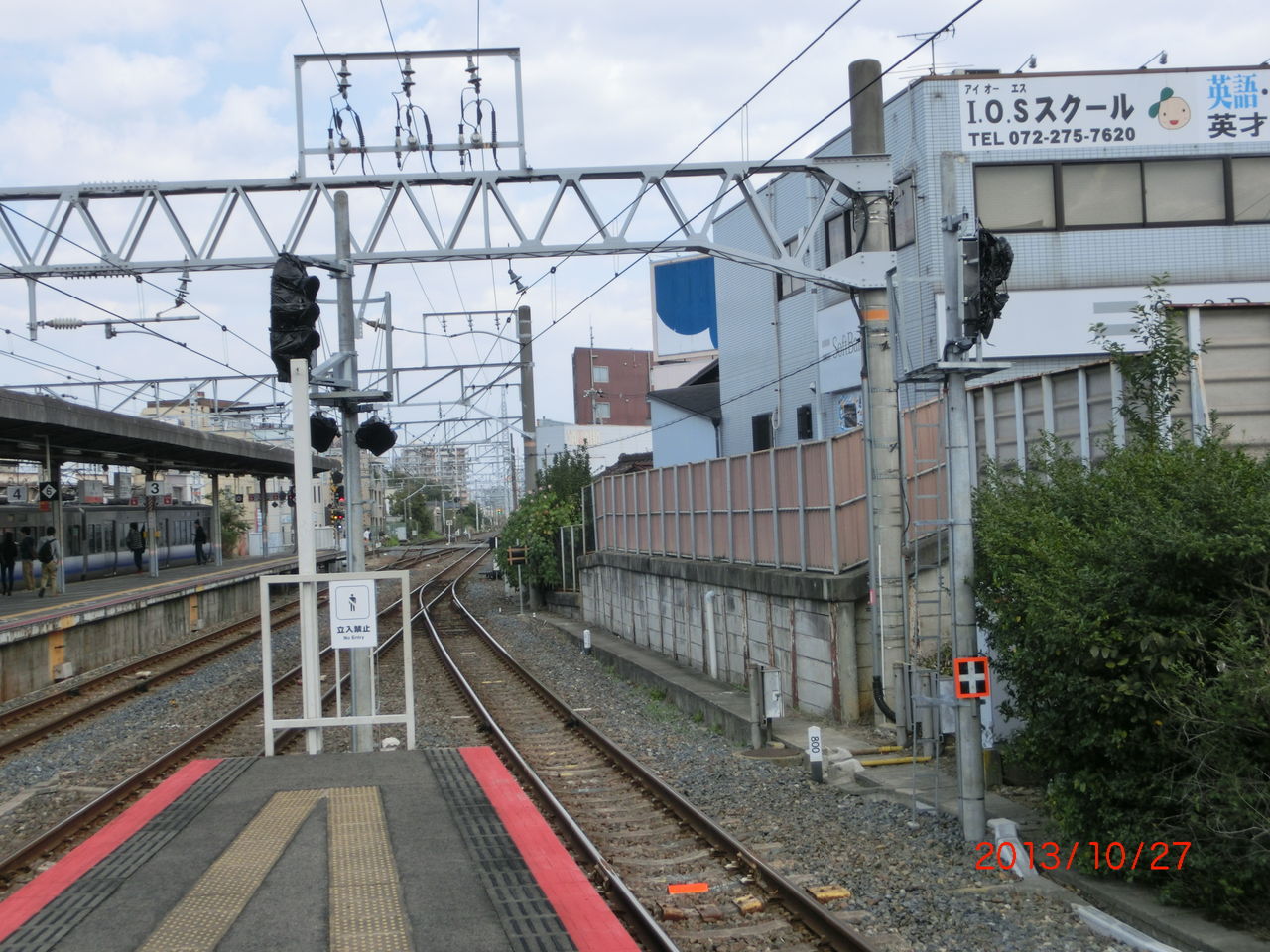 阪和線 鳳駅の折り返し設備が使用開始 和歌山方面への折り返しが可能に 13年12月 関西のjrへようこそ
