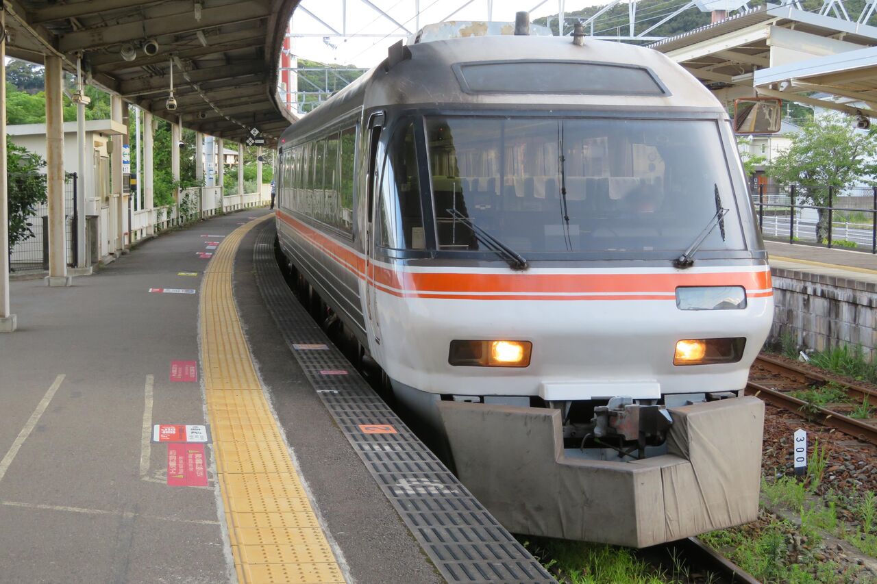 鉄道 行先板 紀伊勝浦 名古屋 紀伊勝浦駅で特急 「南紀」 名古屋行きを撮る （キハ85系＆発車