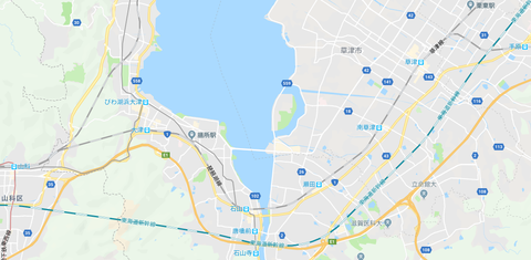 琵琶湖線 草津~山科