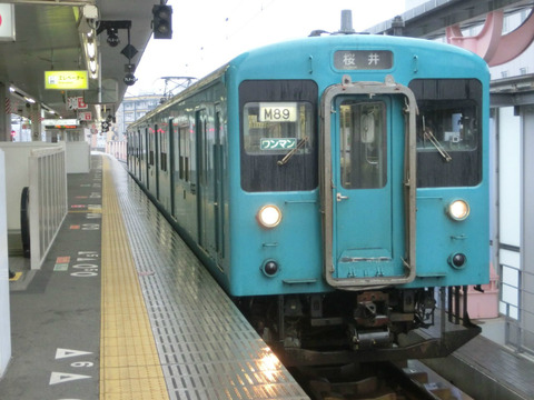 和歌山線・桜井線の105系、2019年9月末で運行終了。 新型車両 227系の投入が完了。