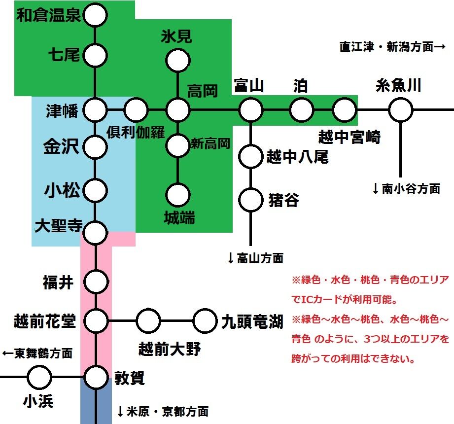 pasmo 使え ない 路線