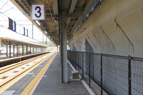 芦原温泉駅、新幹線工事の影響で 4番のりばが消滅していた件 （2022年7月）