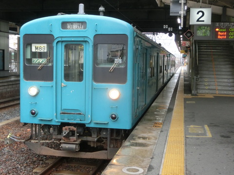 【ついに引退】 高田駅で105系・117系を撮る（2019年1月・2月）