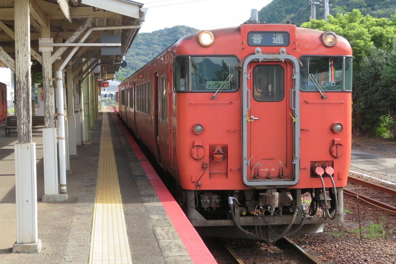 山口線、一部の普通列車の方向幕が更新されていた件 （キハ40形