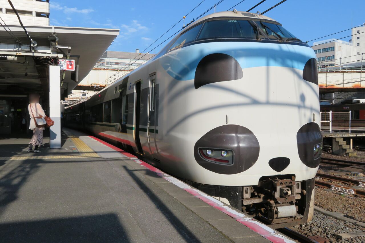 天王寺駅で 2種類の 「パンダくろしお」 を撮る (2020年/2021年/2023年) 関西のJRへようこそ! 天王寺駅で 2種類の 「パンダくろしお」 を撮る (2020年/2021年/2023年) 関西のJRへようこそ!