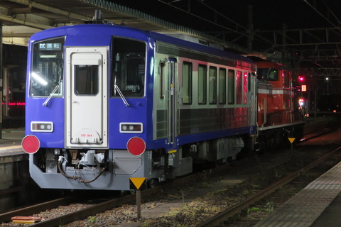 米子駅に 関西線のキハ120形がやってきた！ （2022年4月）