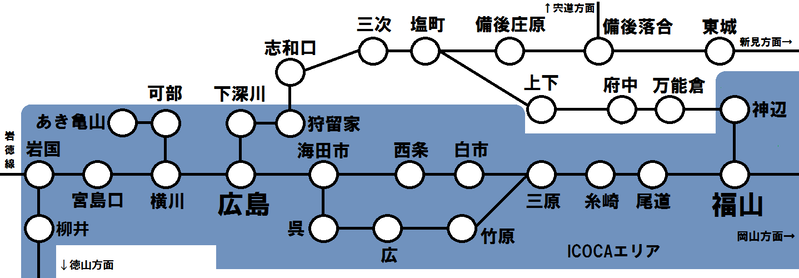 広島県 ICOCAエリア2024