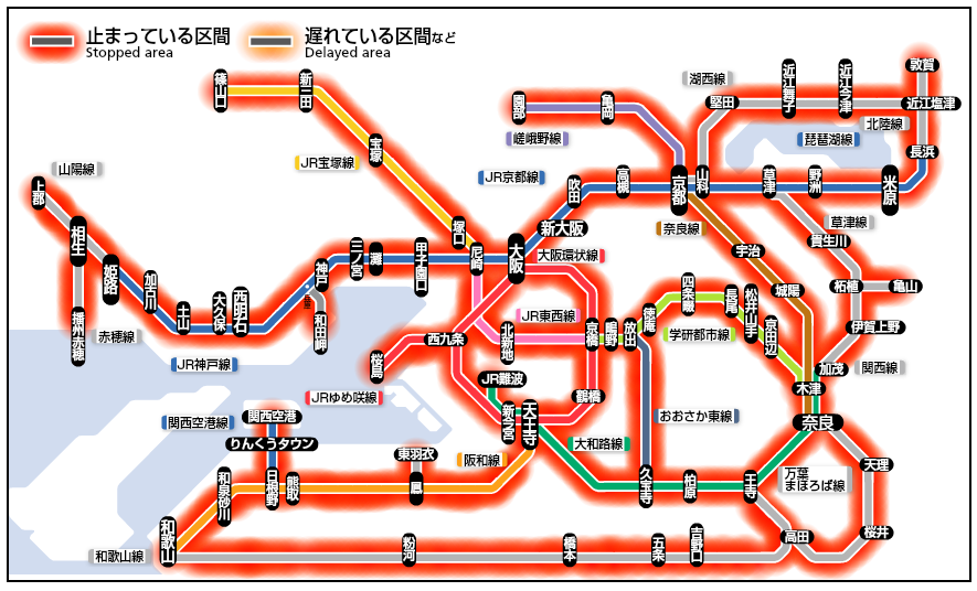 鉄道　運転関係路線図　東海道本線ほかいろいろ JR東海道線 | 路線攻略本