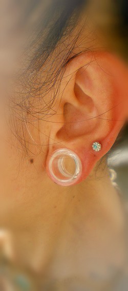 アナトメタル　ダブルフレア　ポラリス　16mm （ゴリラグラス好きにも） 楽天市場】[ 00G GORILLA GLASS ボディピアス ] ゴリラグラス
