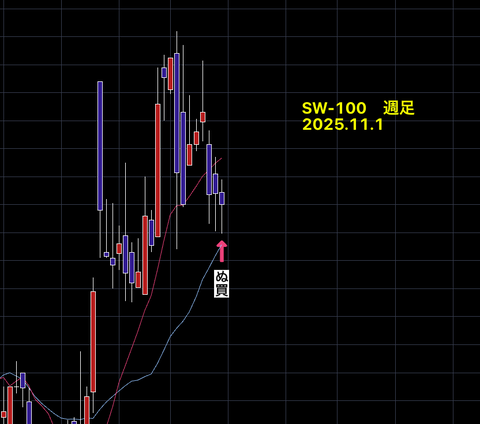 【　SW銘柄　】　　結果報告　　SW-100　　+18.39％　　18営業日