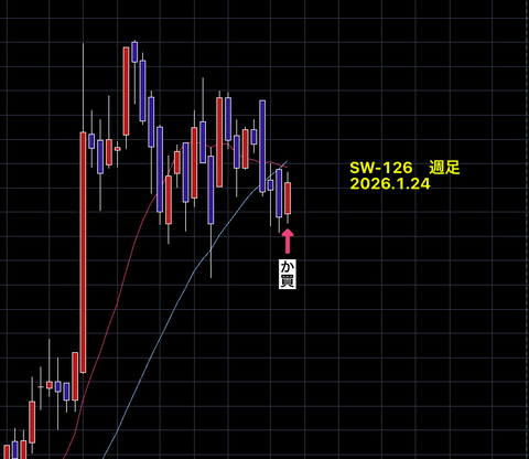 『　報告忘れ　』　　【　SW銘柄　】　　結果報告　　SW-126　　+32.08％　　11営業日